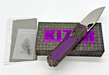 Kizer Militaw V3634E5 SMKW Exclusive Purple G10 AEB-L #049/100 Limited Ed NIB picture
