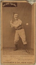 Philadelphia PA Deacon McGuire 1887 Philadelphia Quakers Catcher Baseball Photo picture