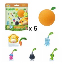 Set Of 5 Bandai Pikmin Bath Bomb Blind Box Surprise Mascot Inside Nintendo Japan picture