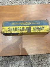 Vintage Norton IB8 India Combination Stone Behr-Manning Co. 8x2x1 picture