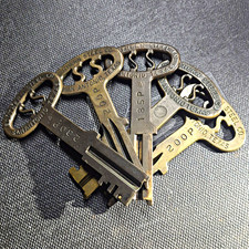 VINTAGE××Southern Steel Co Cell Keys  San Antonio Texas. T.BRADLEY picture