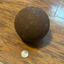 Civil War Artillery Cannonball Style 15 Pounds picture