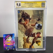 Dark Knight III The Master Race #3 CGC 9.8 Signed 4x Frank Miller, Kubert & More picture