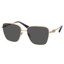 Jimmy Choo JC 4005HB 300687 Pale Gold Metal Pillow Sunglasses Grey Lens picture