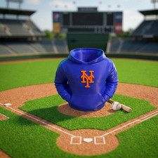 New York Mets Baseball Sweatshirt Pen Holder, Mets MLB picture