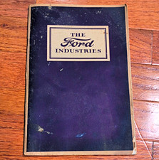 Ford 1927 The Ford Industries Booklet Facts About the Ford Motor Company picture