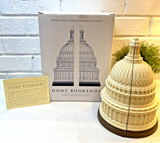 US Capitol Historical Society Marble Dome Bookends NIB Authentic Capitol Steps  picture