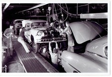 1949 Pontiac Assembly Line Photo picture