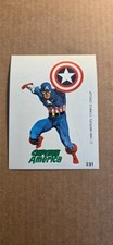 1980 MARVEL COMICS TERRABUSI STICKER CAPTAIN AMERICA #231 NM* picture