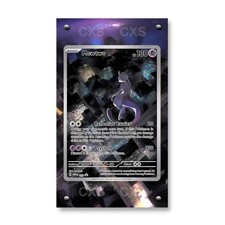 Shadow Mewtwo SVP 052 Black Star Promo Custom Extended Art Magnetic Frame picture