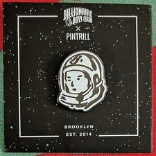 ⚡RARE⚡ PINTRILL x BILLIONAIRE BOYS CLUB PIN *BRAND NEW* 2019 BBC HELMET MAN PIN picture