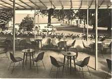 Heringsdorf Germany Gerhard Opitz Rec Home Cafe RPPC Postcard 1965 Unposted picture