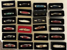 Lot Of 38 Walking Horse Grand Champ Pocket Knives Frost Cutlery and other brands picture