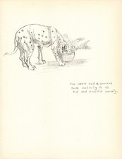 1935 Antique Kathleen Barker Dalmatian Print Dalmatian Art Illustration 6914h picture