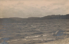 HASTINGS SHORE REAL PHOTO POSTCARD LAKE SUNAPEE NH NEW HAMPSHIRE 1910 RPPC picture