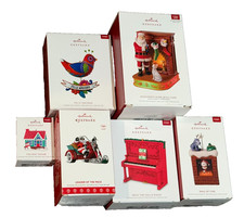 Lot of 6 Hallmark 2017-2018 MAGIC Ornaments picture