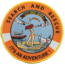 USCG Search and Rescue 6 inch patch US Coast Guard picture
