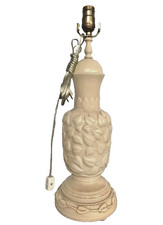 Vintage Ceramic Ivory Color Lamp picture