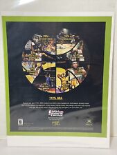 2002 NBA Inside Drive Retro Video Game PRINT AD Basketball Sports Promo Art picture