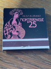 Vintage Matchbook ~ Paris Sheraton Hotel / Montparnasse '25 picture