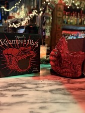 Christmas Krampus Tiki Mug New Glossy Glaze picture