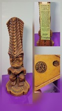 TIKI GOD KANALOA Hapa-Wood CocoJoe's Of Hawaii Eternal Hope HW15 picture