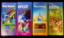 NEW 2026 Walt Disney World Theme Park Guide Maps 4 Current Maps Newest Available picture