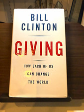 Bill Clinton SIGNED Giving First Edition 2007 JSA COA U64872 Hardcover DJ picture