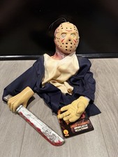 RARE JASON VOORHEES FRIDAY 13TH HALLOWEEN HORROR HANGING PROP FIGURE DOLL DISPLY picture