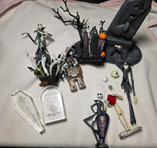 Disney Nightmare Before Christmas Mixed Jack Figure Lot Base Coffin 2018 picture