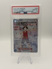 Bandai 2026 One Piece Monkey D. Luffy US Voyage #055 EN PSA 10 Graded picture