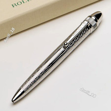 NEW Rolex Vintage Gift Ballpoint Silver Pen Novelty Collectible Rare VIP GIFT picture