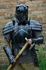 Medieval Steel Larp Warrior Kingsguard Full Body Armor Suit Knight Full SuitOpen picture