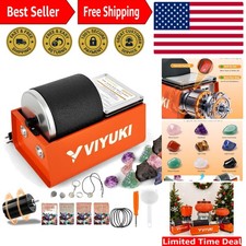 Extra Large 3 Lb Rock Tumbler Kit - Educational Gemstone Polishing Machine picture