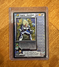 Score 2001 Dragon Ball Z CCG Vegeta - Ascendant Hologram Card #154 English picture