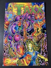 THE TAXX #1/2 Ashcan Parody Press, Spoofs Sam Kieth’s MAXX White Pages 1994 JL picture