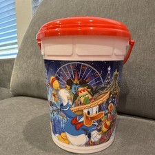 Disney Parks Disneyland 2023 Mickey Donald Souvenir ChristmasPopcorn Bucket New picture