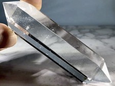 Large Breath Taking Natural Vogel Quartz Crystal Point Raw Gemstone Specimen picture