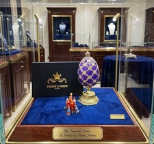 Rusian Eggs Faberge Imperial Faberge Trinket Box Gold Handmade St Petersburg egg picture