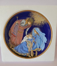 Vintage Christmas Nativity Hutschenreuther Decorative plate german limited  picture
