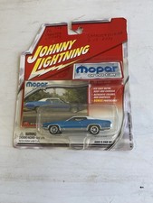 JOHNNY LIGHTNING  1/64  1972 PLYMOUTH SATELLITE   writing on front of package picture