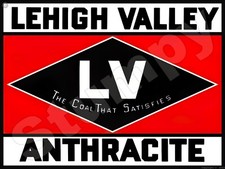 Lehigh Valley Anthracite Metal Sign 9