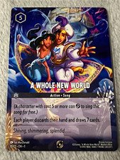 Disney Lorcana TCG A Whole New World Action Song 10/C1 English Foil picture