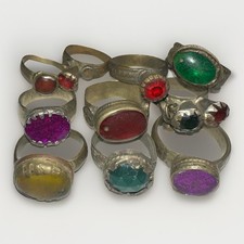 Post Medieval Antique Or Vintage Lot Of Rings Date Unknown picture