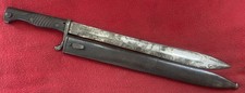 German WW1 Butcher Knife/Bayonet & Scabbard M98/05 WEYERSBERG & KIRSCHBAUM picture