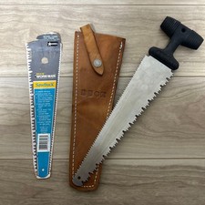Buck SawBuck Vintage Double-Edge Saw with Leather Case picture