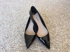 Miu Miu Black Patent Leather Pointy Toe Pumps. Size 40/9.5 US. picture