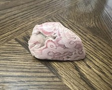 Pink Rhodochrosite Freeform Display Piece Old Stock picture