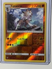 Lycanroc 76/147 Cracked Ice Holo  2017 picture