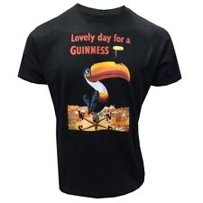 Guinness Black T-Shirt, Lovely Day for a Guinness, vintage style, size XL picture